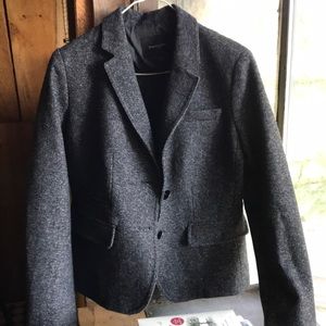 Banana republic tweed wool blazer
